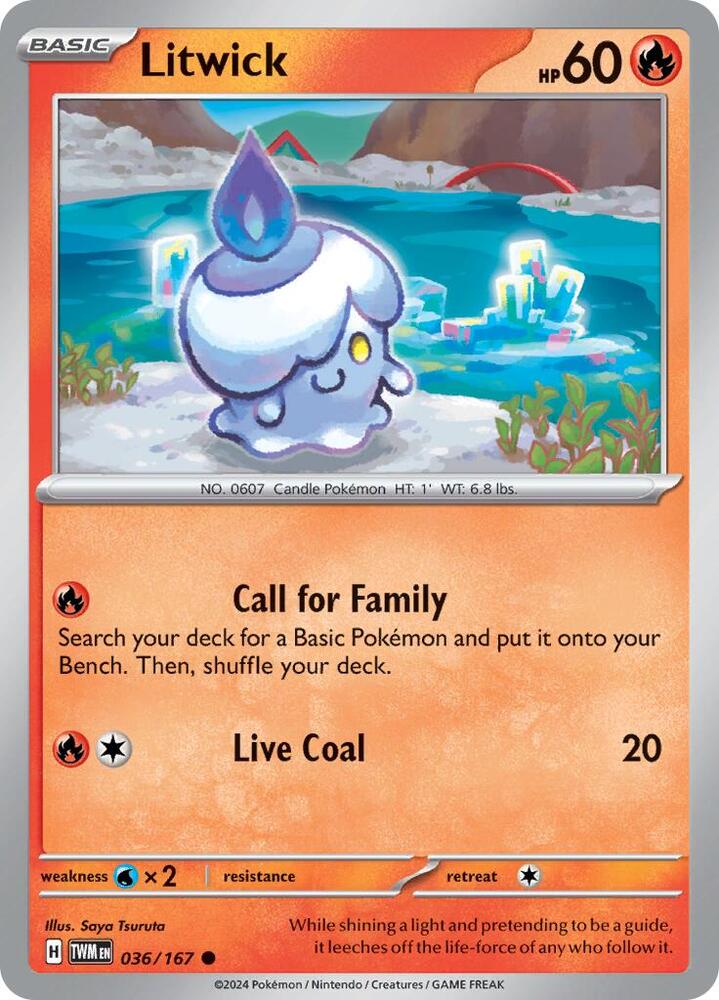 Litwick - 036/167 - Common (Español NM)