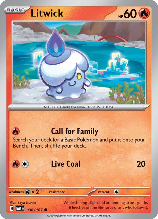 Litwick - 036/167 - Common (Español NM)