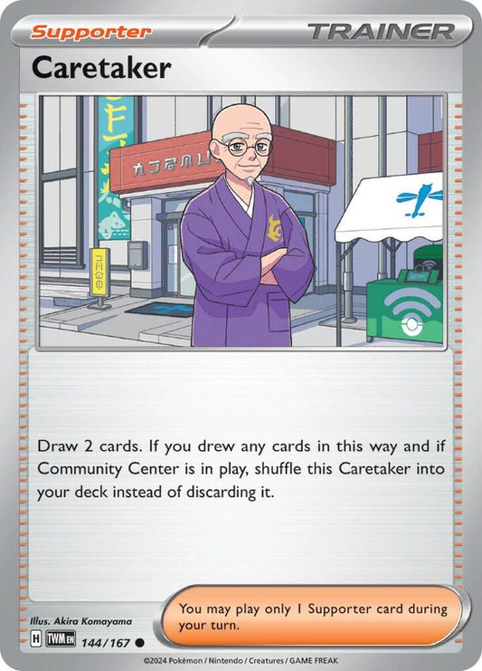 Caretaker - 144/167 - Common (Inglés NM)