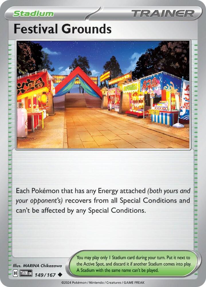 Festival Grounds - 149/167 - Uncommon (Inglés NM)
