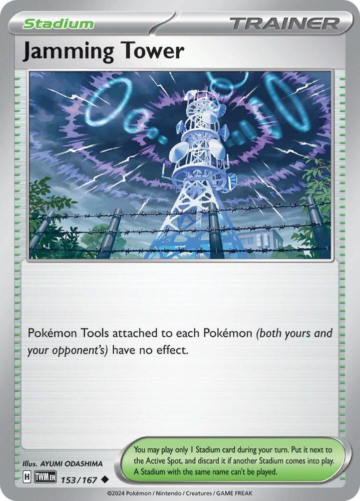 Jamming Tower - 153/167 - Uncommon (Inglés NM)