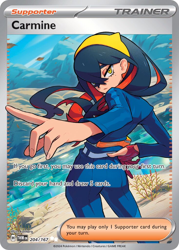 Carmine - 204/167 - Ultra Rare (Español Foil NM)