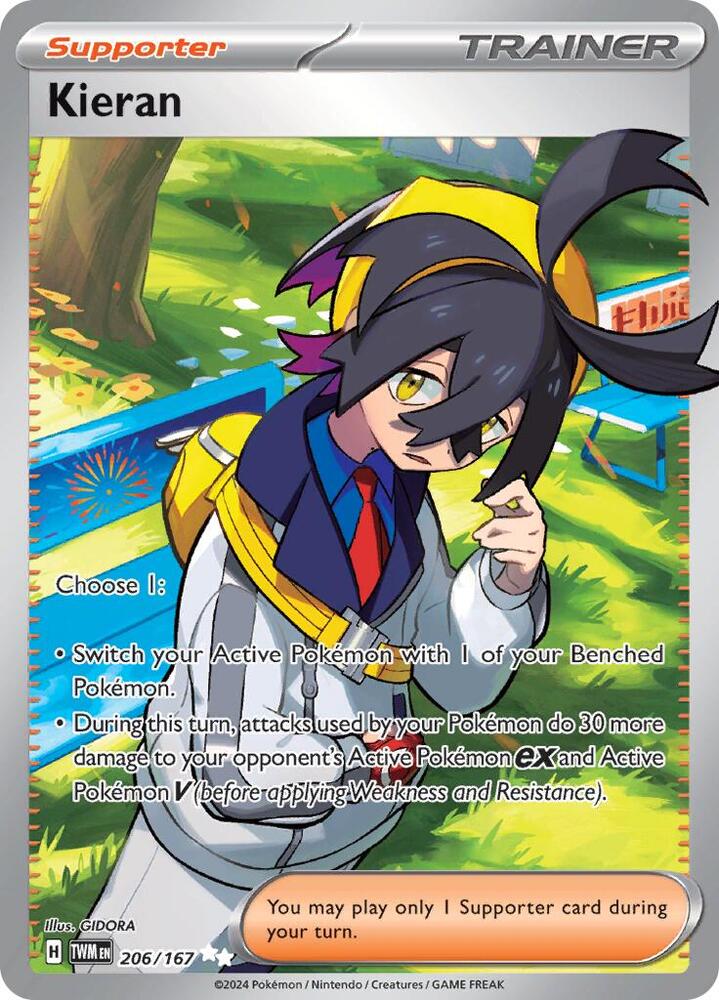 Kieran - 206/167 - Ultra Rare (Inglés Foil NM)
