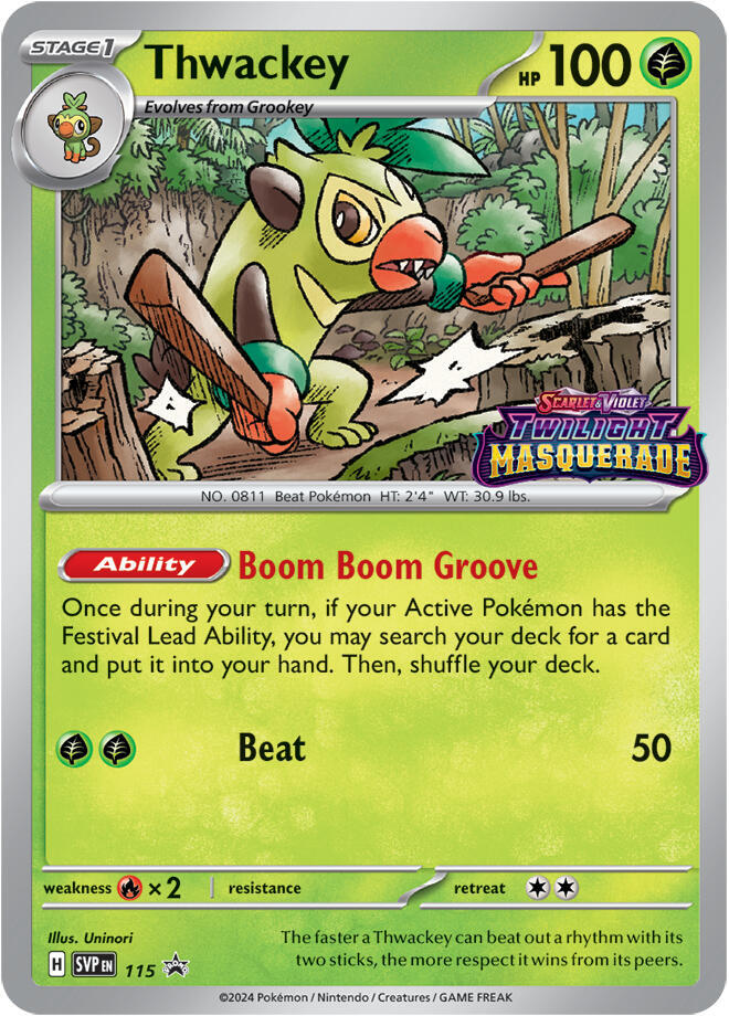 Thwackey - 115 - Promo (Inglés Foil NM)