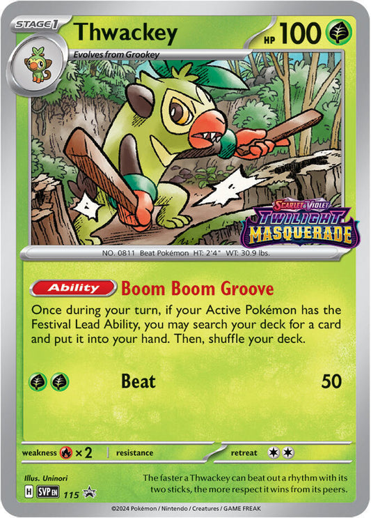 Thwackey - 115 - Promo (Inglés Foil NM)