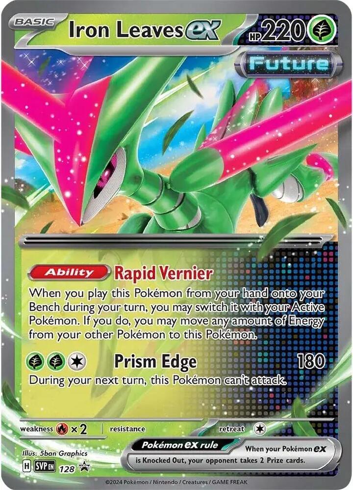 Iron Leaves ex - 128 - Promo (Inglés Foil NM)