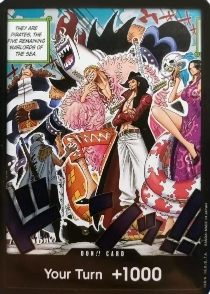 DON!! Card (Alternate Art) - 500 Years in the Future - DON!! Foil (Inglés Foil NM)