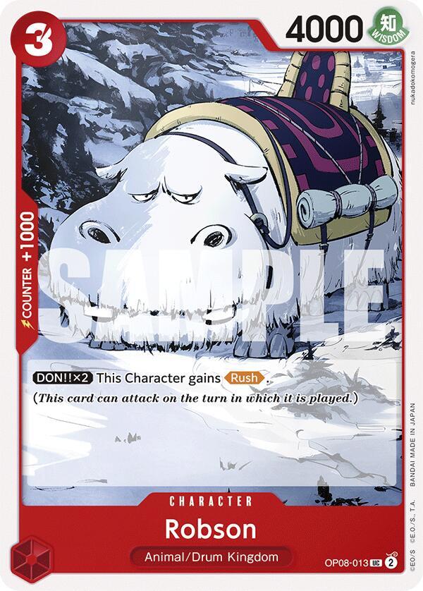 Robson - OP08-013 - Uncommon (Inglés NM)