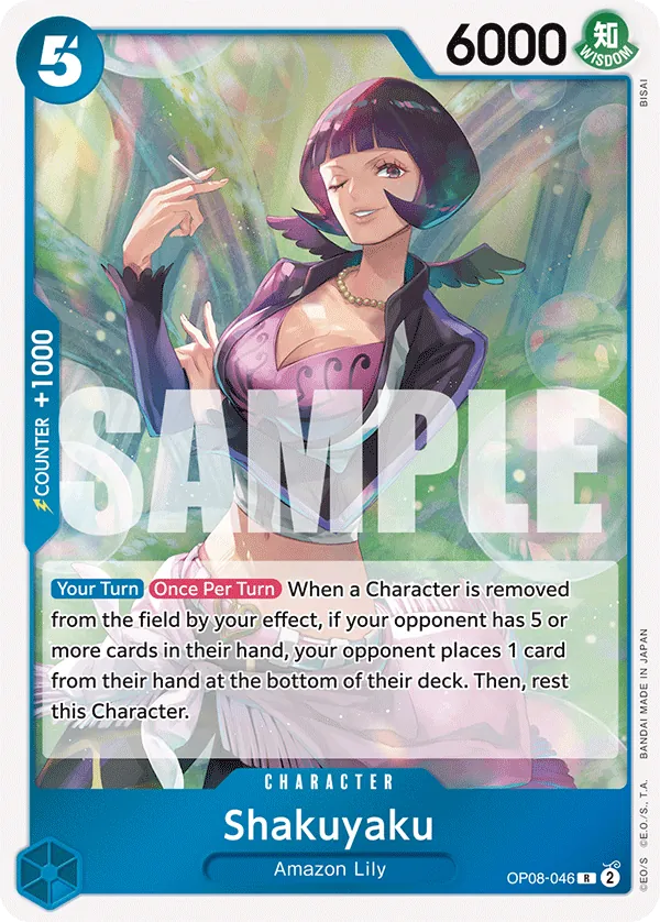 Shakuyaku - OP08-046 - Rare Foil (Inglés Foil NM)