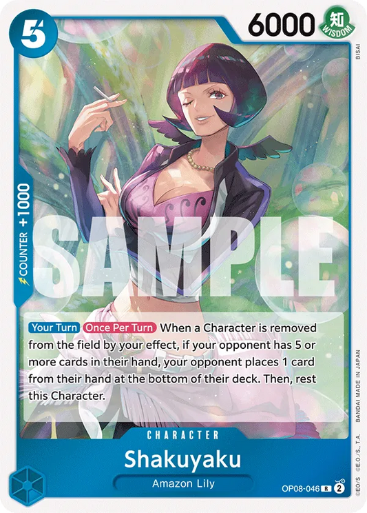 Shakuyaku - OP08-046 - Rare Foil (Inglés Foil NM)