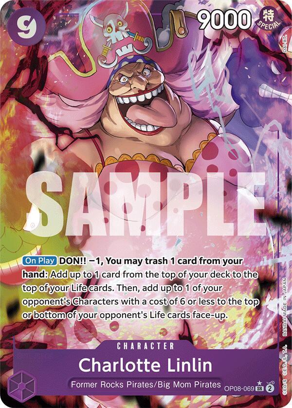 Charlotte Linlin - OP08-069 - alternate art