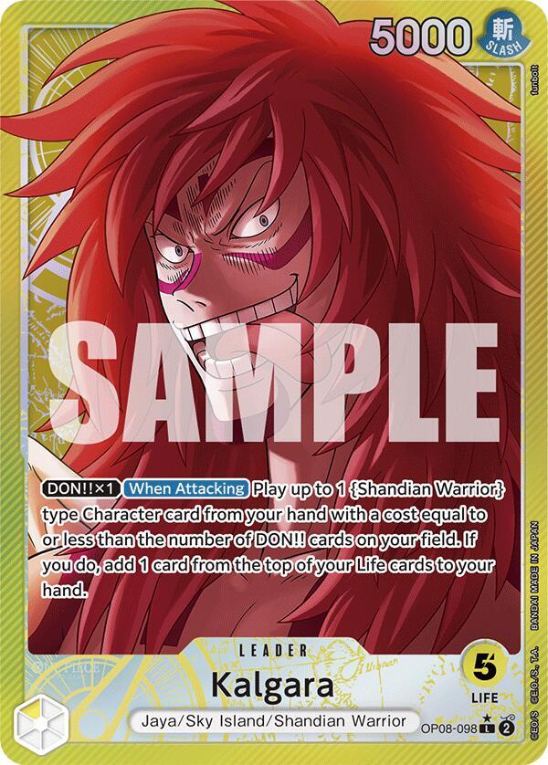 Kalgara (098) (Parallel) - OP08-098 - Alternate Art Foil (Inglés Foil NM)