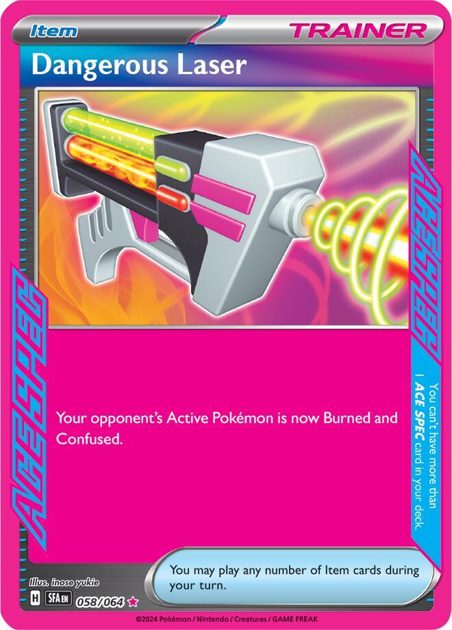 Dangerous Laser - 058/064 - ACE SPEC Rare (Español Foil NM)