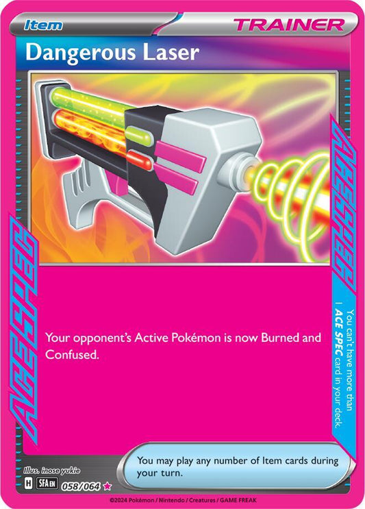 Dangerous Laser - 058/064 - ACE SPEC Rare (Español Foil NM)