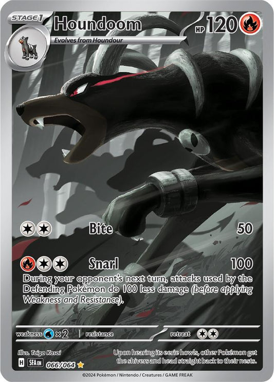 Houndoom - 066/064 - Illustration Rare (Español Foil NM)