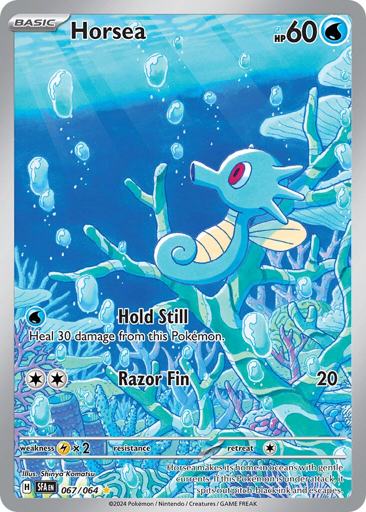 Horsea - 067/064 - Illustration Rare (Español Foil NM)