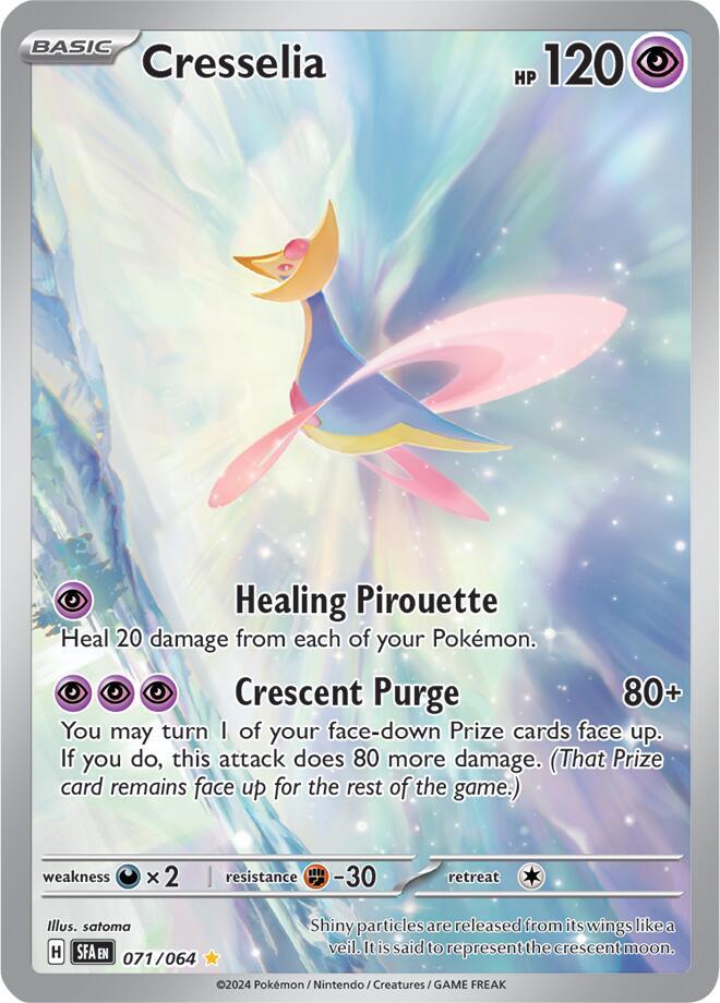 Cresselia - 071/064 - Illustration Rare (Español Foil NM)