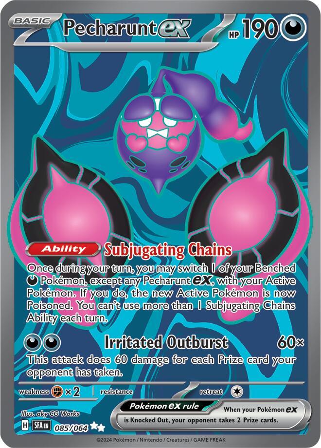 Pecharunt ex - 085/064 - Ultra Rare (Inglés Foil NM)