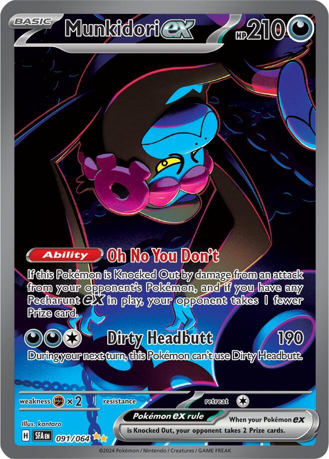 Munkidori ex - 091/064 - Special Illustration Rare (Inglés Foil NM)