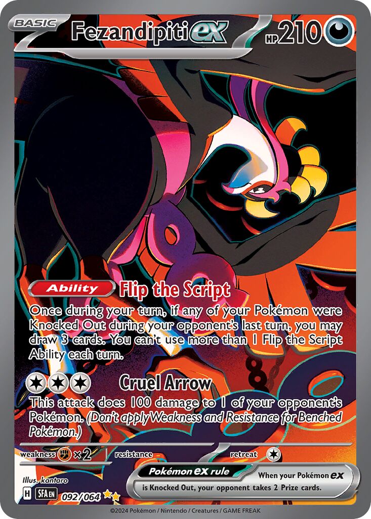 Fezandipiti ex - 092/064 - Special Illustration Rare (Inglés Foil NM)