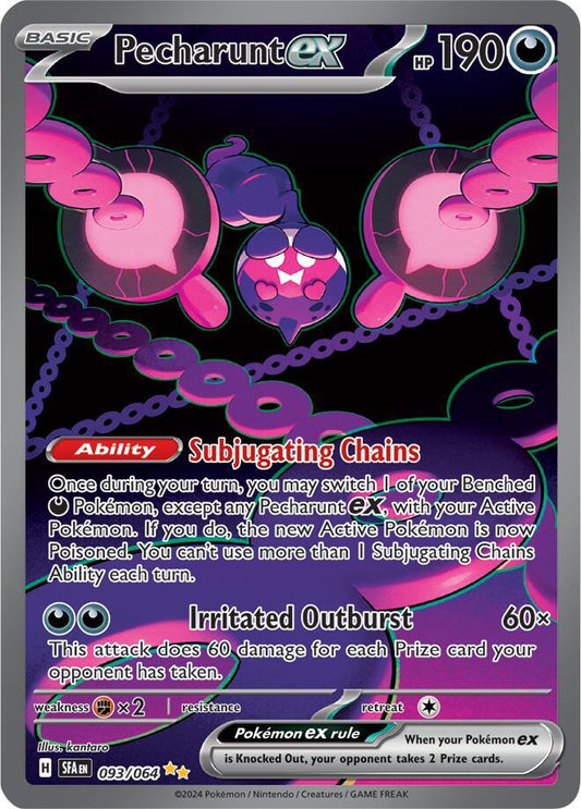Pecharunt ex - 093/064 - Special Illustration Rare (Inglés Foil NM)