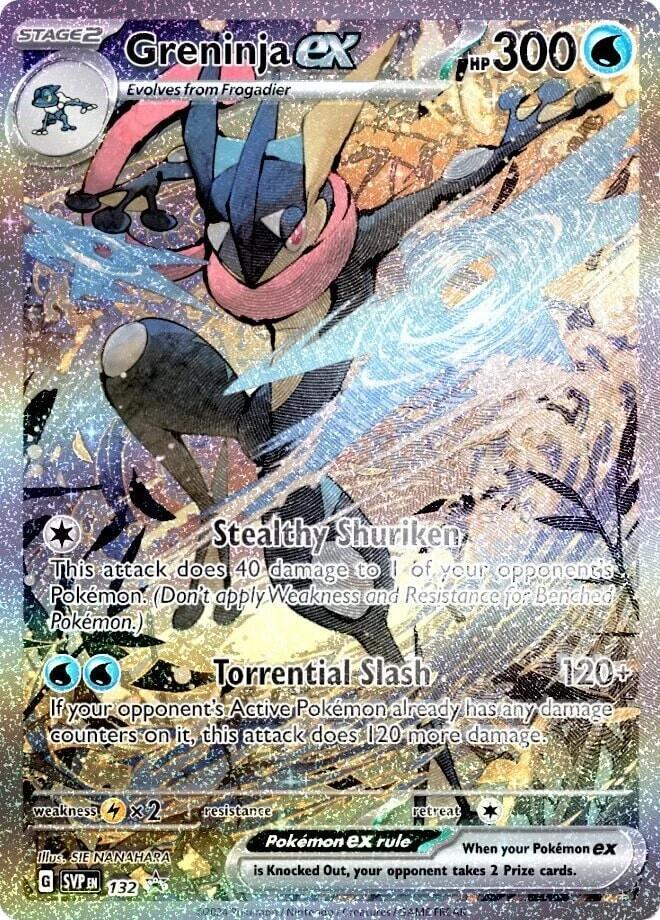 Greninja ex - 132 - Promo (Inglés Foil LP)