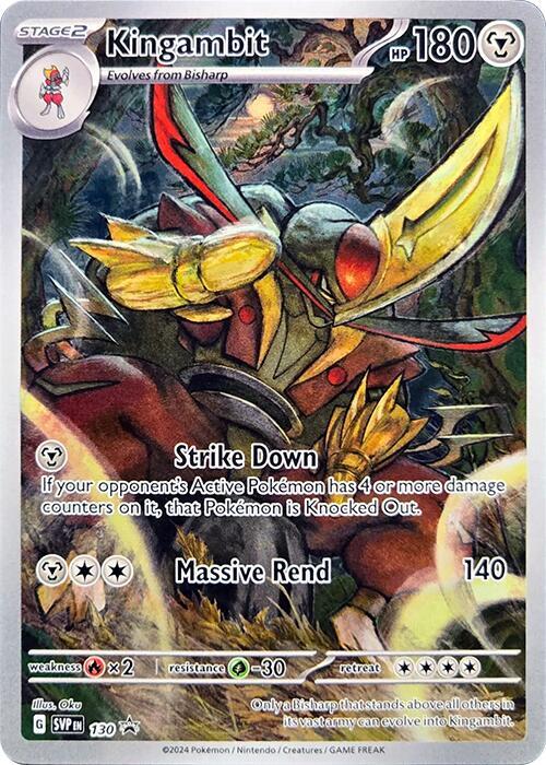 Kingambit - 130 - Promo (Español Foil NM)