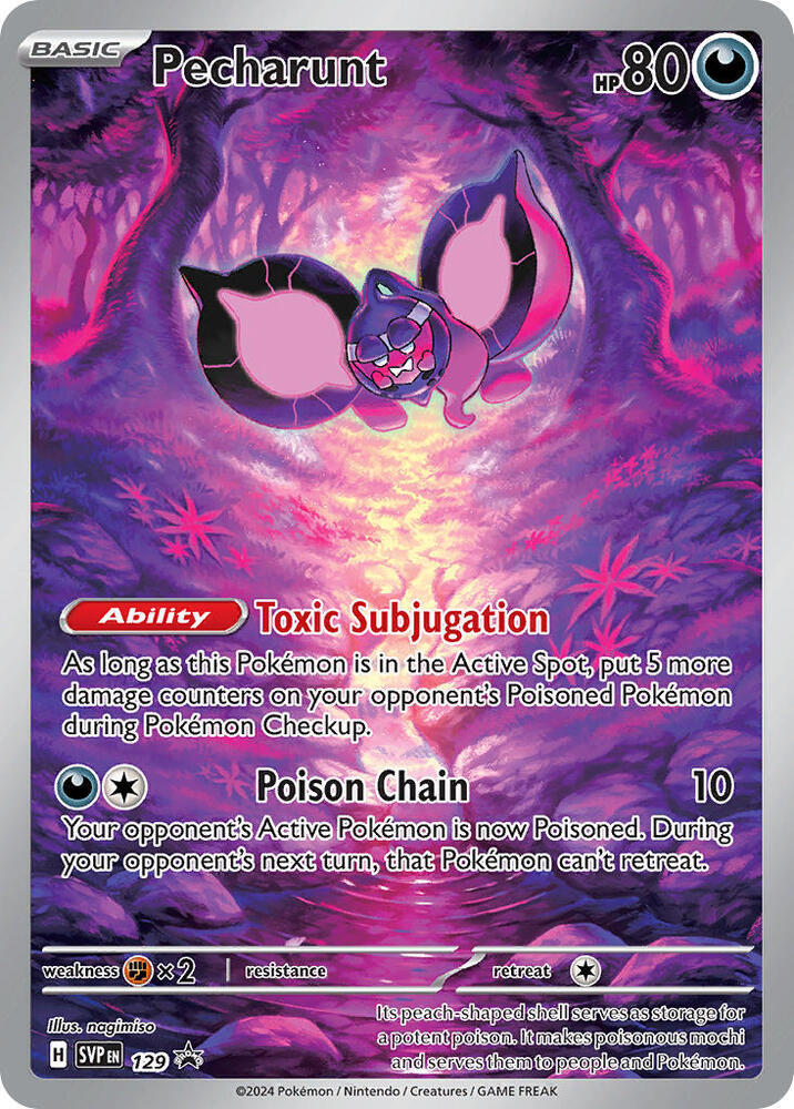 Pecharunt - 129 - Promo (Inglés Foil NM)