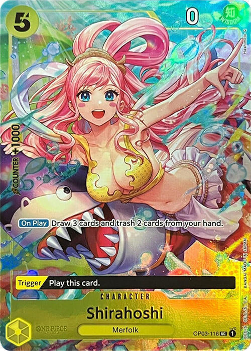 Shirahoshi (Premium Card Collection -BANDAI CARD GAMES Fest. 23-24 Edition-) - OP03-116 - Uncommon Foil (Inglés Foil NM)