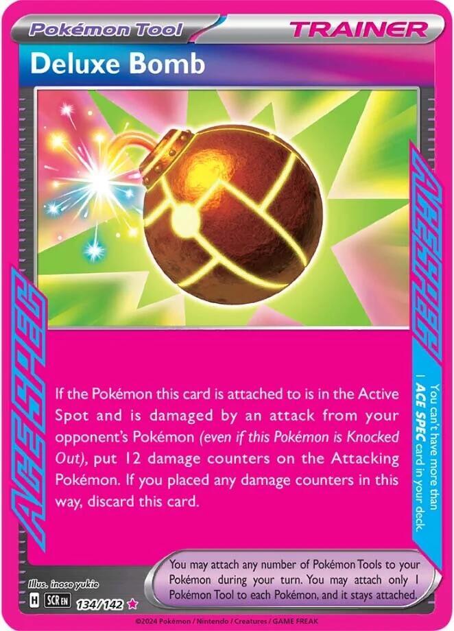 Deluxe Bomb - 134/142 - ACE SPEC Rare (Español Foil NM)