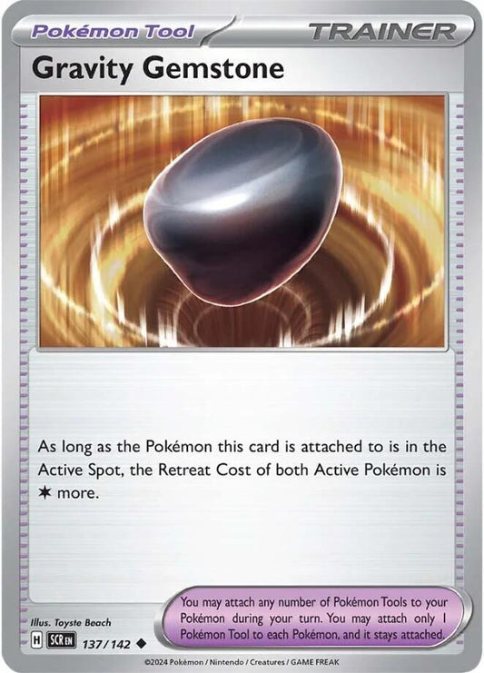 Gravity Gemstone - 137/142 - Uncommon (Español NM)