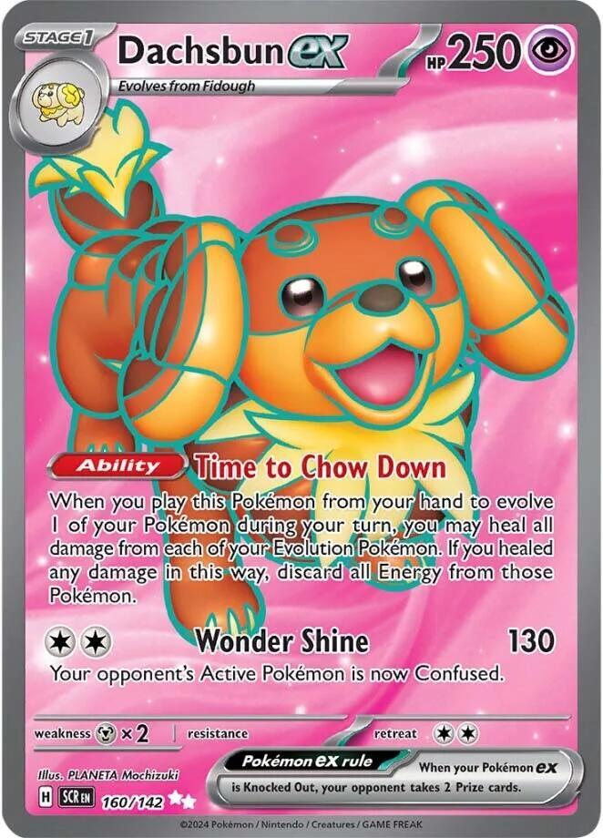Dachsbun ex - 160/142 - Ultra Rare (Español Foil NM)