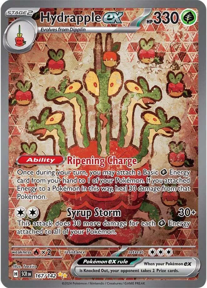 Hydrapple ex - 167/142 - Special Illustration Rare (Inglés Foil NM)