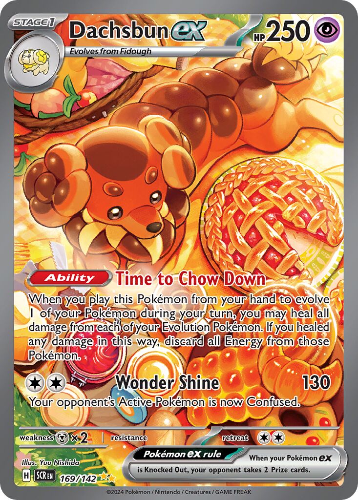Dachsbun ex - 169/142 - Special Illustration Rare (Inglés Foil NM)