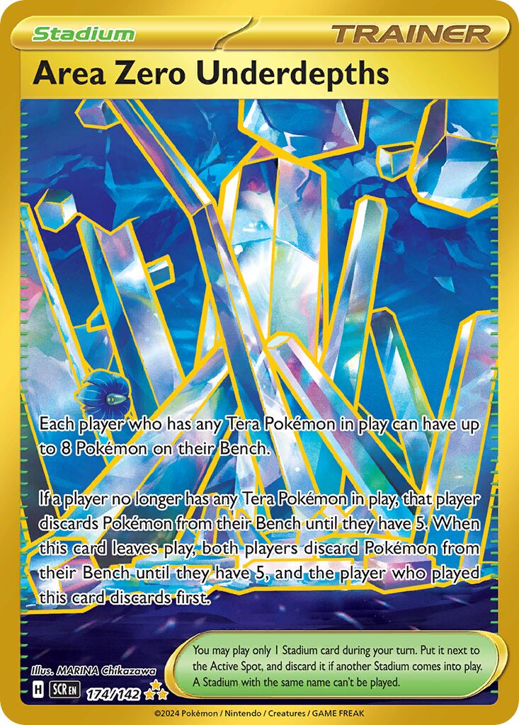 Area Zero Underdepths - 174/142 - Hyper Rare (Español Foil NM)