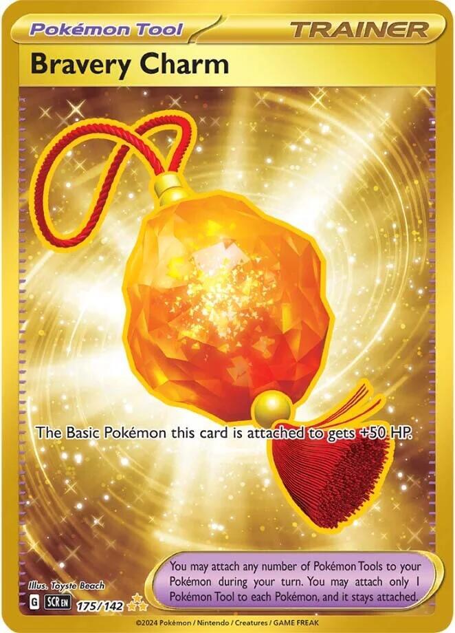 Bravery Charm - 175/142 - Hyper Rare (Inglés Foil NM)
