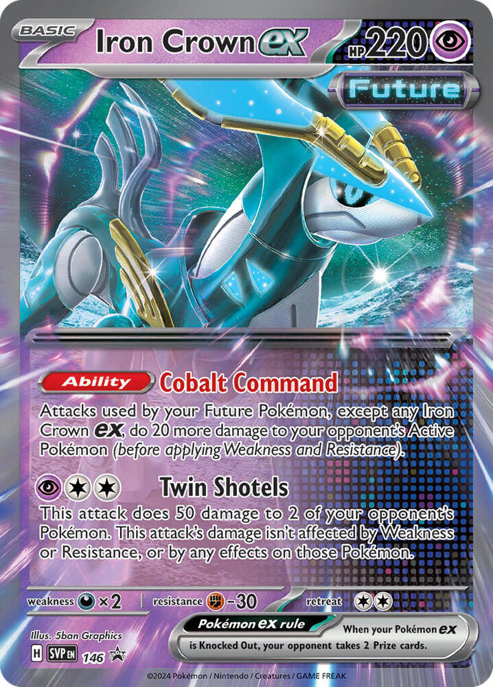 Iron Crown ex - 146 - Promo (Inglés Foil NM)