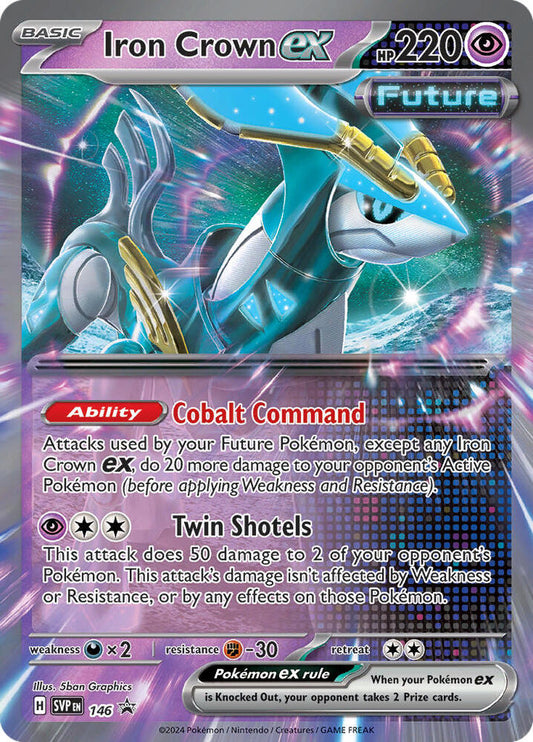 Iron Crown ex - 146 - Promo (Inglés Foil NM)