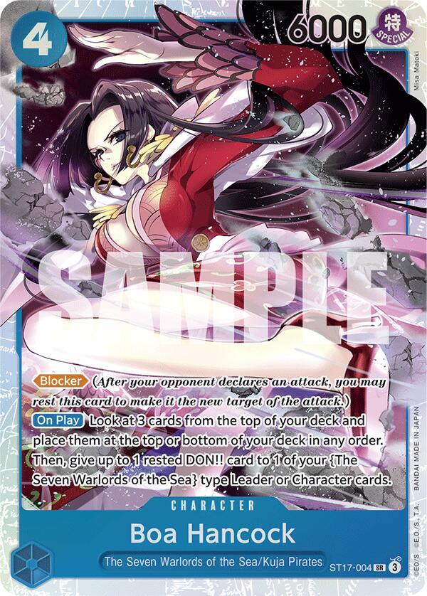 Boa Hancock - ST17-004 - Super Rare Foil (Inglés Foil NM)
