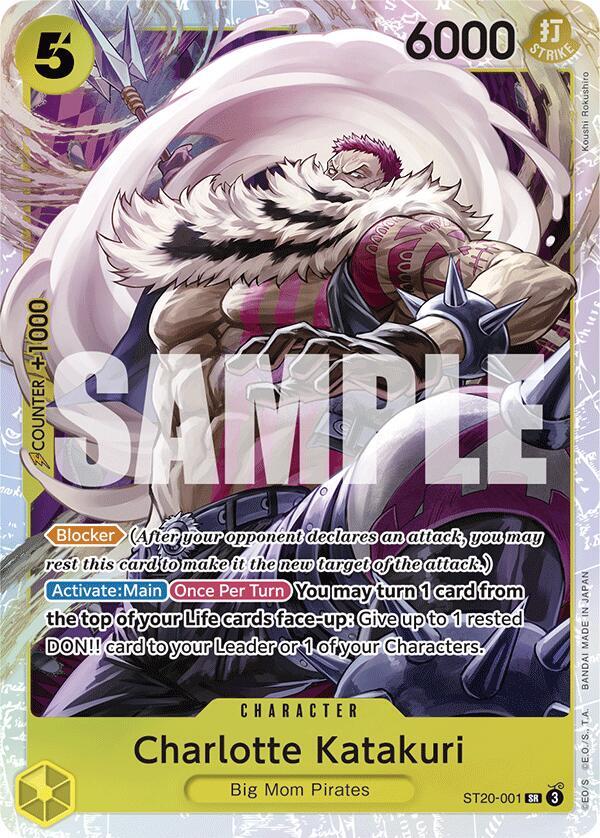 Charlotte Katakuri (ST20-001) - ST20-001 - Super Rare Foil (Inglés Foil NM)