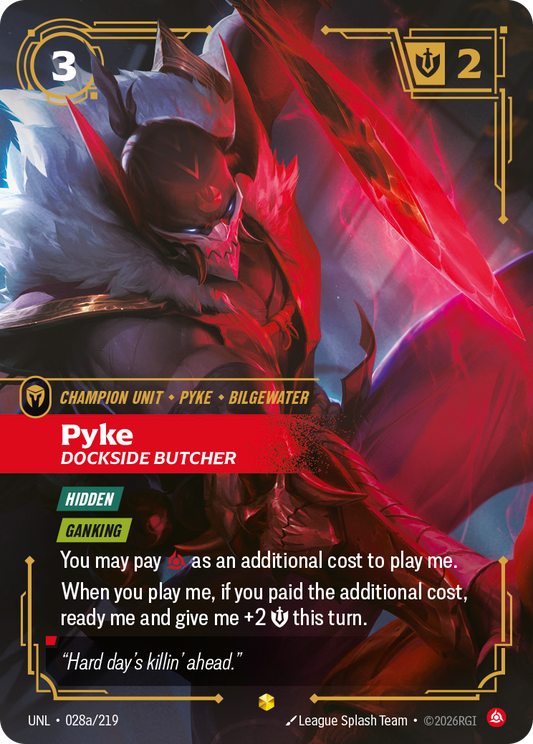 Pyke - Dockside Butcher (Alternate Art) - 28