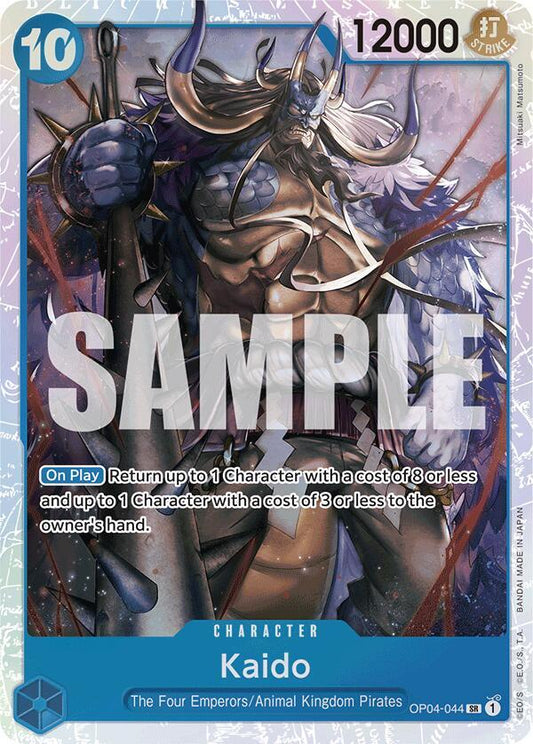 Kaido (OP04-044) (Reprint) - OP04-044 - Super Rare Foil (Inglés Foil NM)