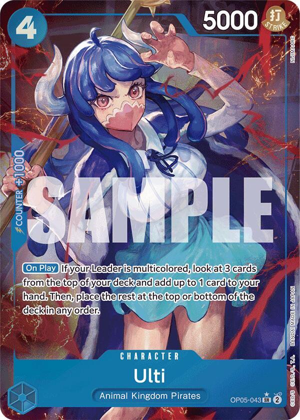 Ulti (Alternate Art) - OP05-043 - Alternate Art Foil (Inglés Foil NM)
