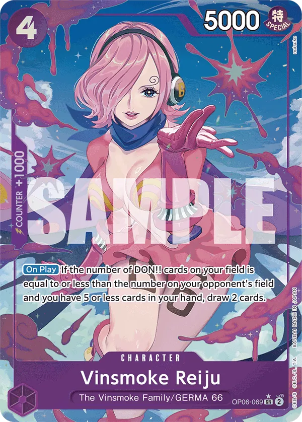 Vinsmoke Reiju (OP06-069) (Alternate Art) - OP06-069 - Alternate Art Foil (Inglés Foil NM)