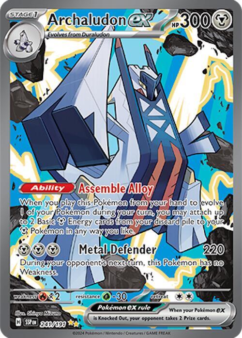 Archaludon ex - 241/191 - Special Illustration Rare (Inglés Foil NM)