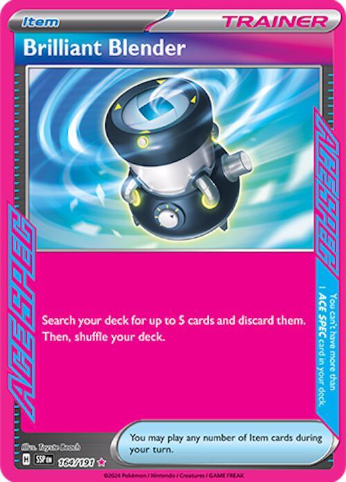 Brilliant Blender - 164/191 - ACE SPEC Rare (Inglés Foil NM)