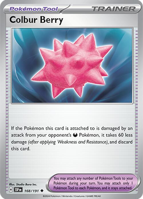 Colbur Berry - 168/191 - Uncommon (Español NM)