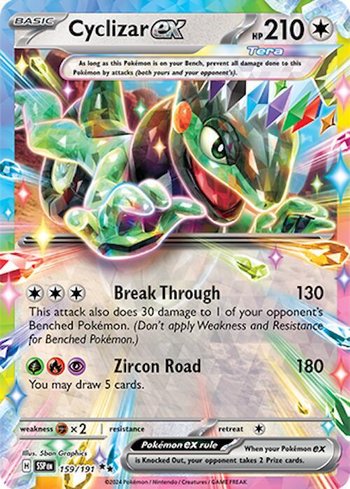 Cyclizar ex - 159/191 - Double Rare (Inglés Foil NM)