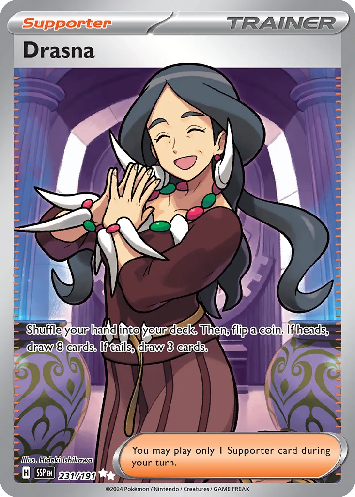 Drasna - 231/191 - Ultra Rare (Inglés Foil NM)