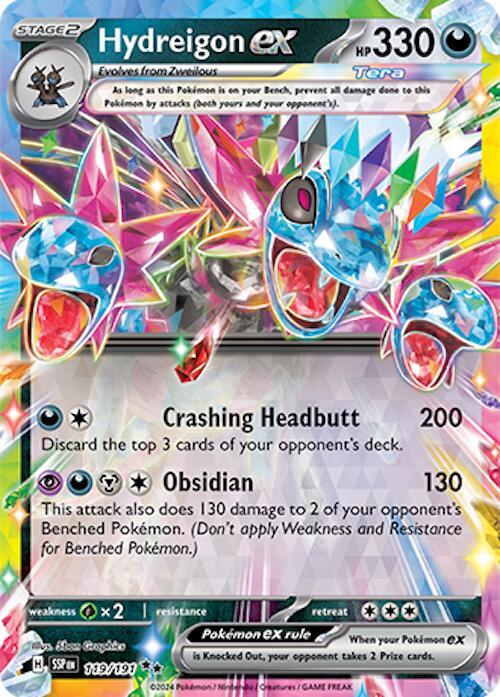 Hydreigon ex - 119/191 - Double Rare (Inglés Foil NM)